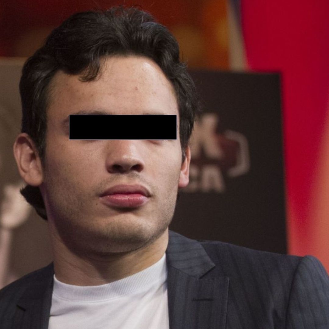 Julio César Chávez Jr durante presentación de pelea
