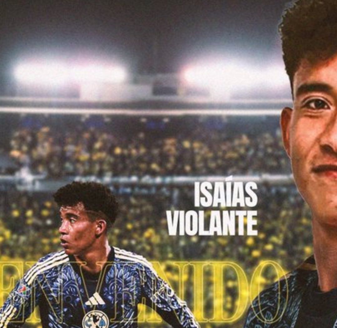 América Presenta Oficialmente a Isaías Violante Como su Nuevo Jugador
