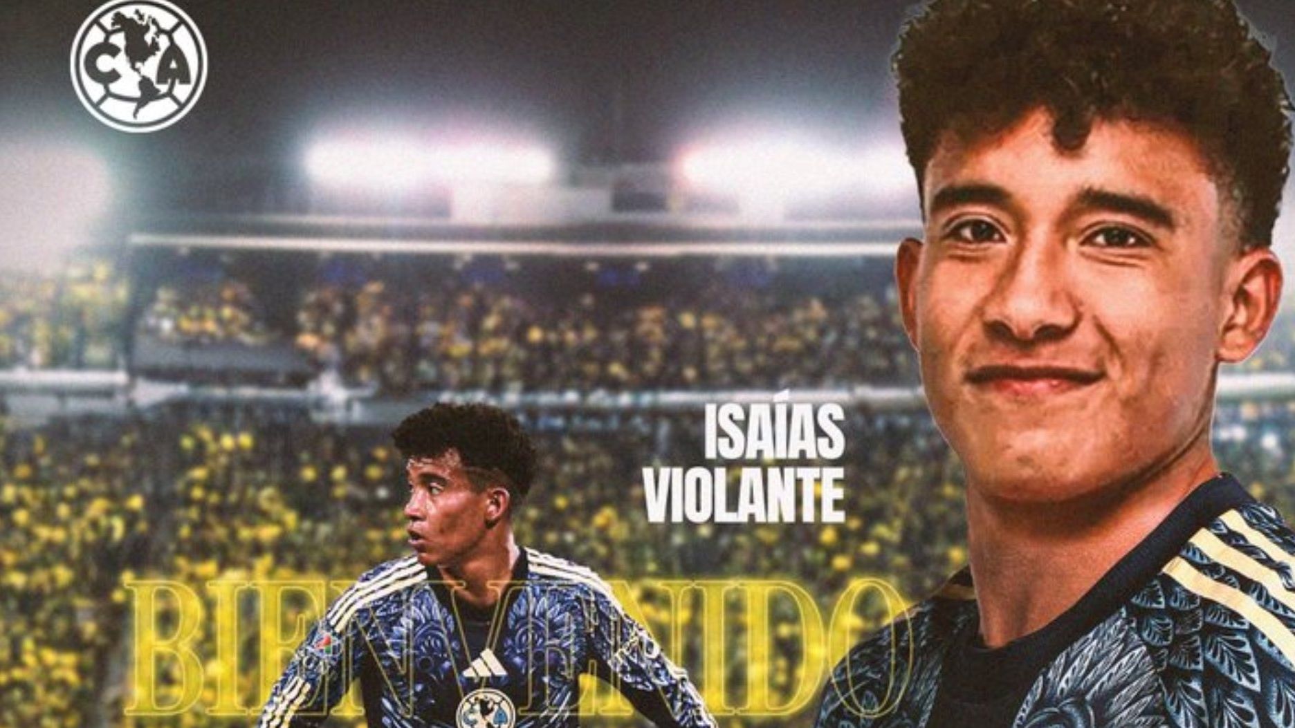 América Presenta Oficialmente a Isaías Violante Como su Nuevo Jugador