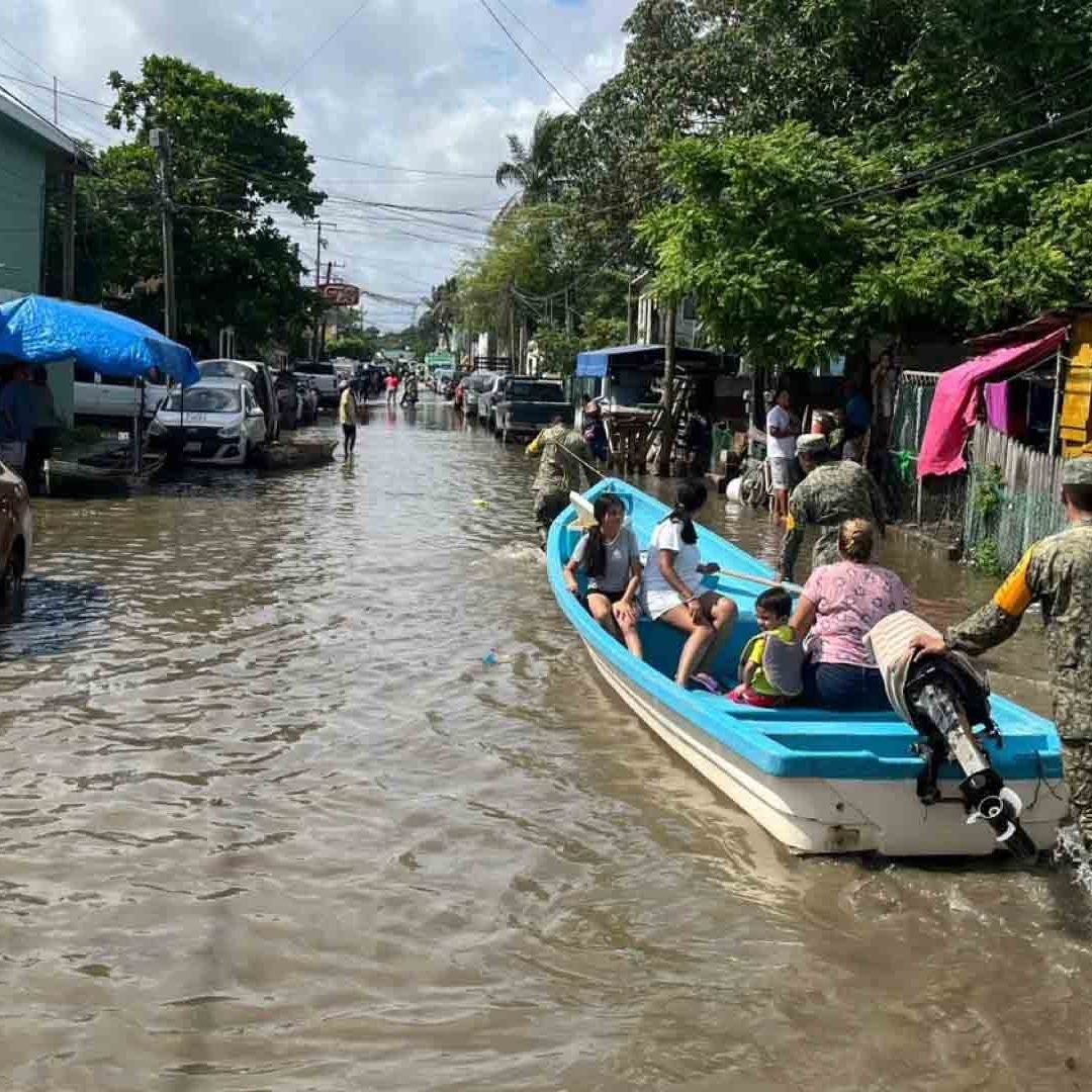 Inundaciones en Tampico: Así se Ve el Sector Moscú Tras el Aumento del Sistema Lagunario