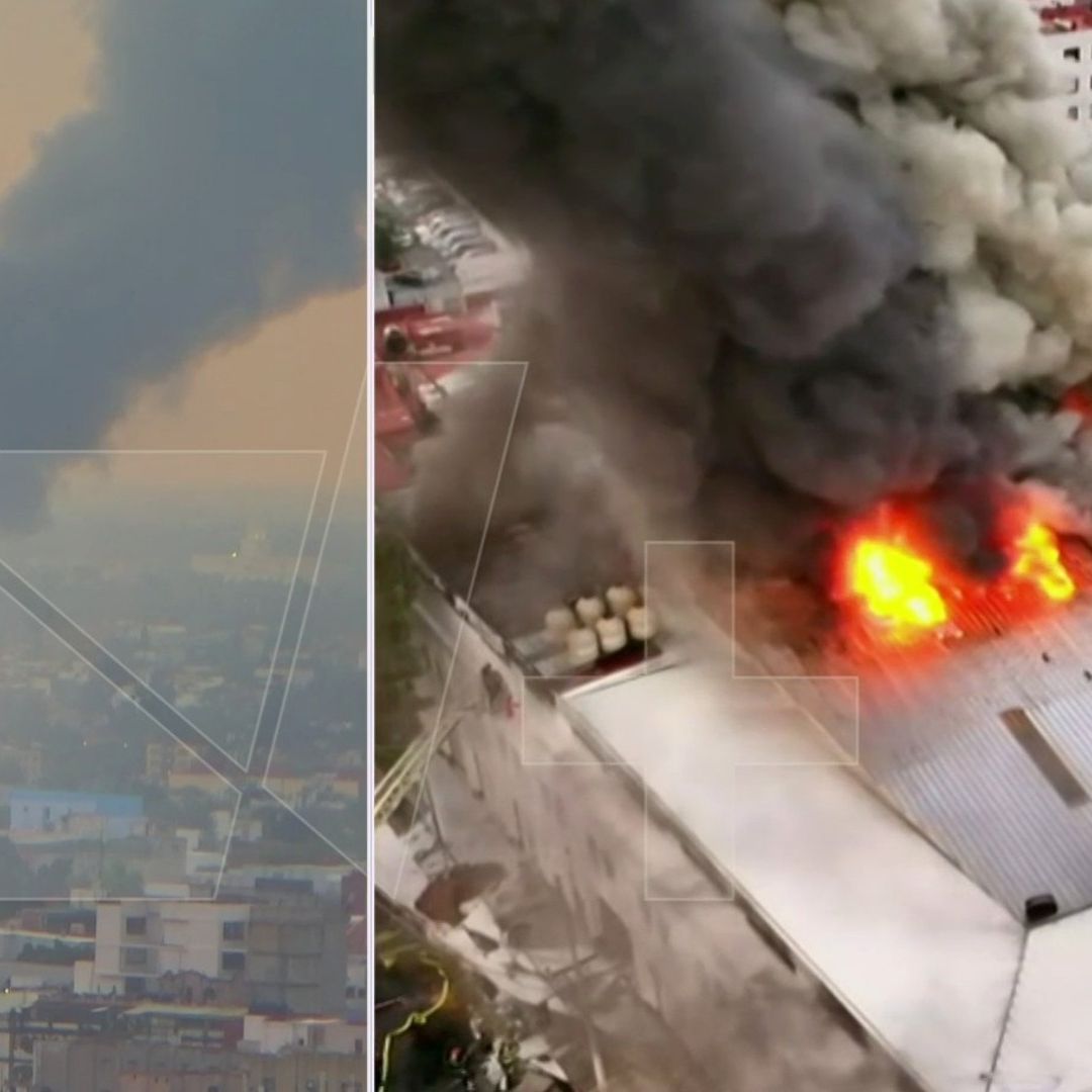 Incendio consume edificio en la colonia Morelos