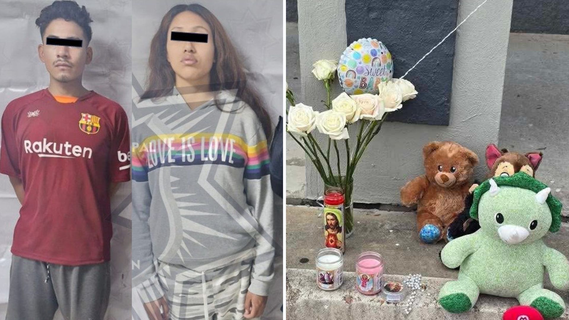 Caen Madre y Padrastro por Bebé Asesinada y Sepultada Debajo de un Sillón en Chimalhuacán