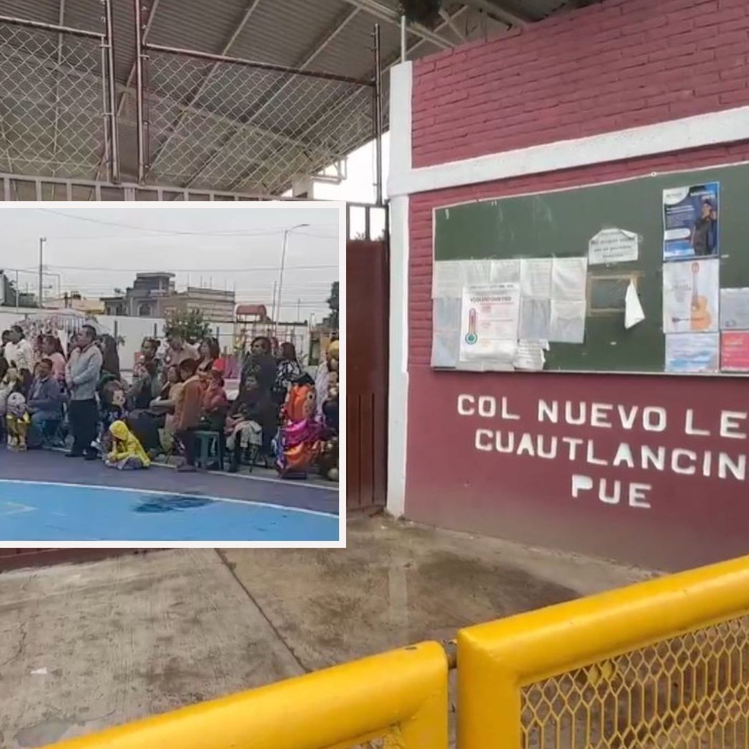 Saqueo en Escuela Vicente Guerrero de Cuautlancingo Puebla Realizan Graduación en Parque