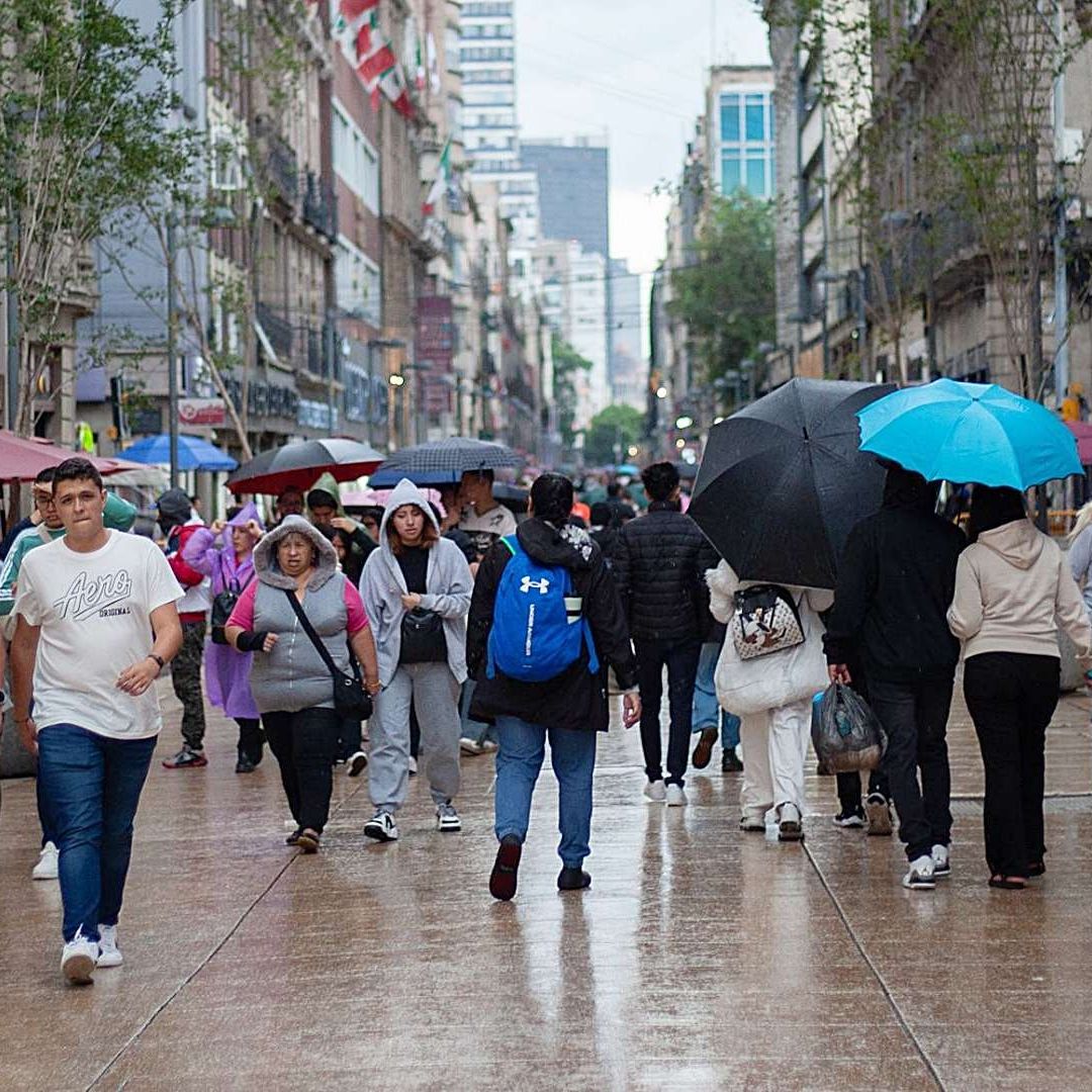 Lluvia en la Ciudad de México