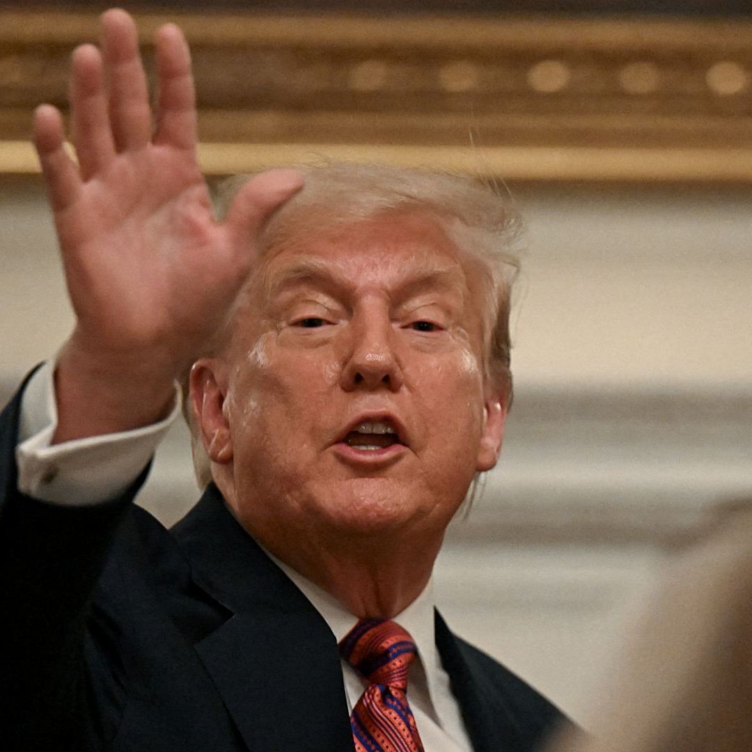Trump durante cena con republicanos en la Casa Blanca