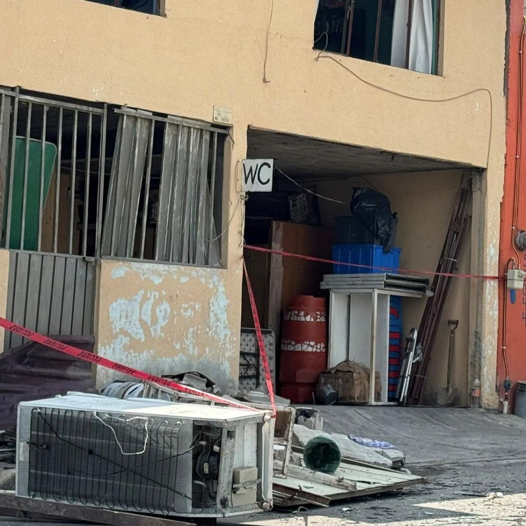 Casa donde explotó el gas en Tultitlán, Estado de México