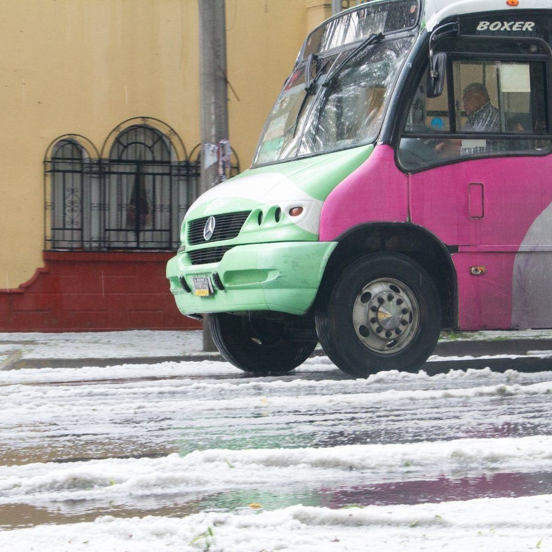Granizada en Ciudad de México
