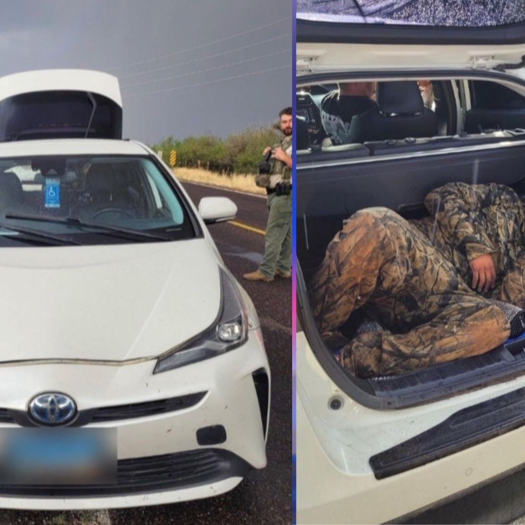 Detienen a Sujetos por Llevar de Contrabando a Mexicano Dentro de Cajuela de Auto en Arizona