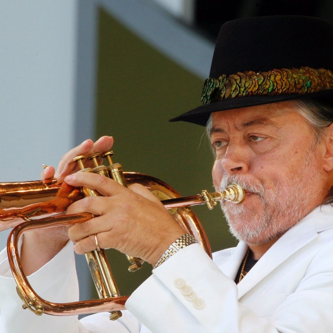 Chuck Mangione en un festival de jazz en Hollywood