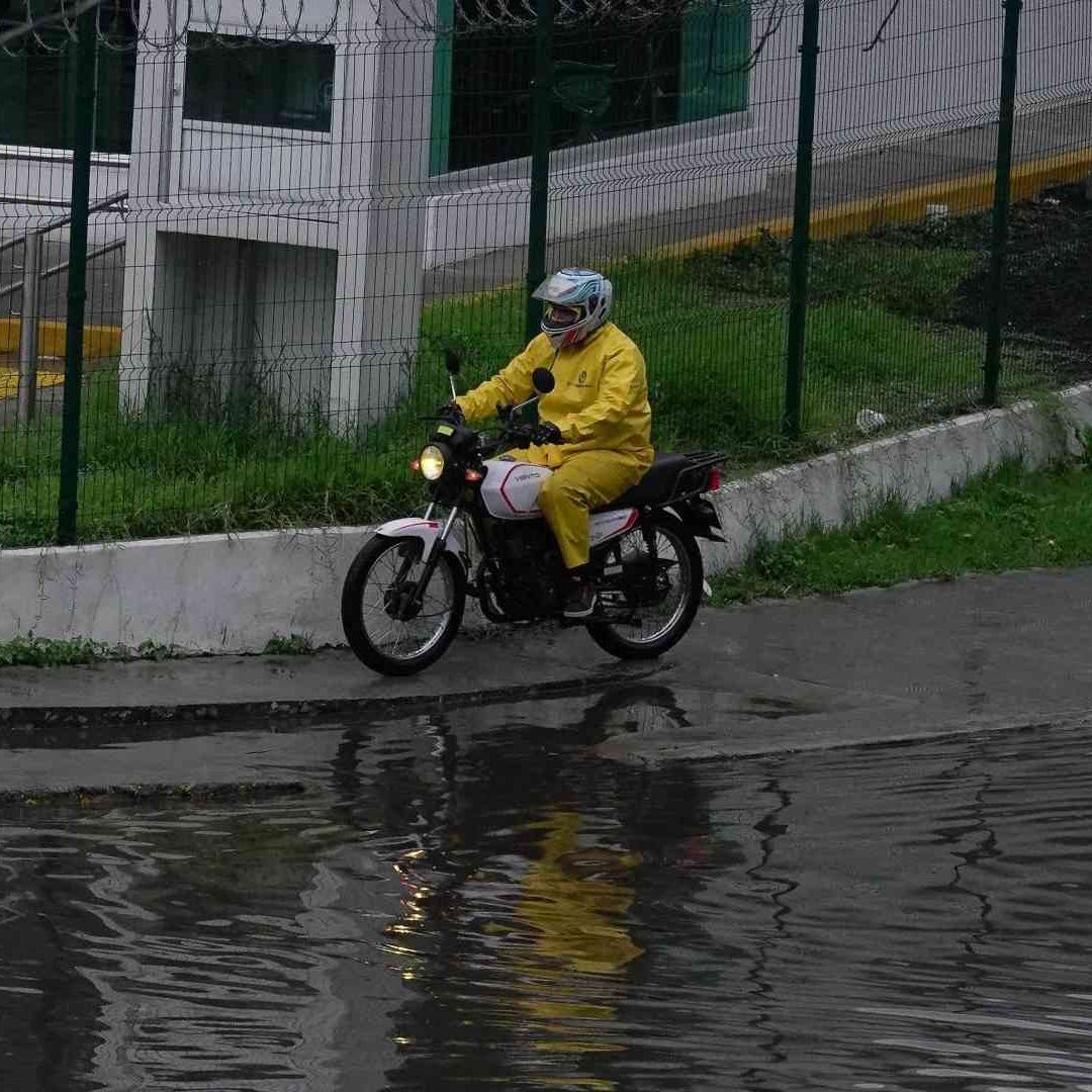 Inundación por lluvia en la CDMX