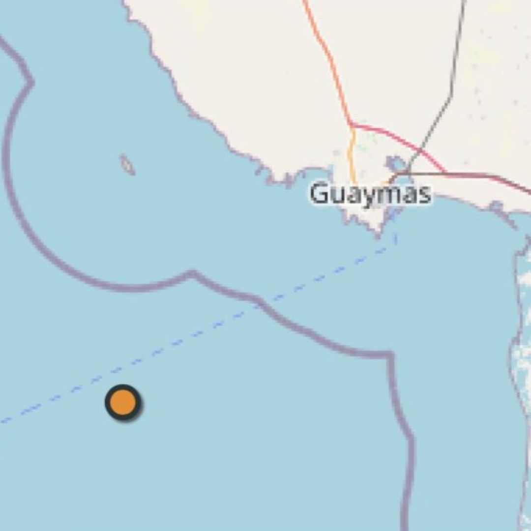 Sismo en Guaymas, Sonora ¿De qué Magnitud Fue?