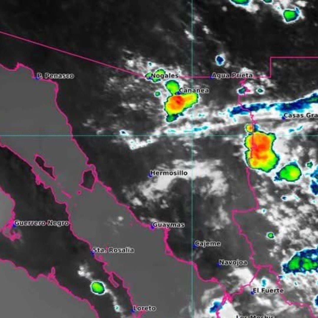 Pronostican Llegada de Lluvias a Sonora; Incluyendo a Hermosillo