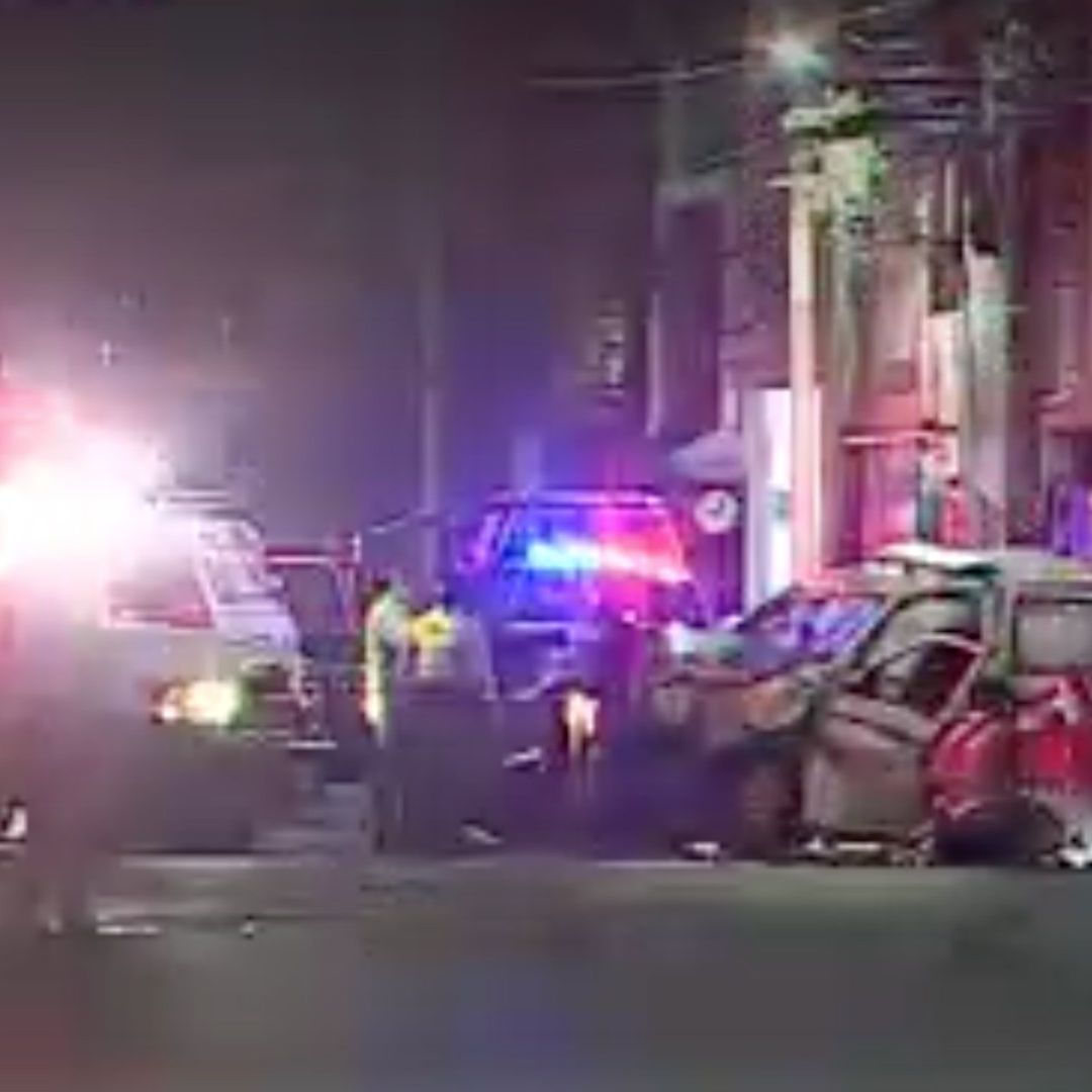 El accidente se registró en la avenida Bernardo Reyes y la calle Reforma