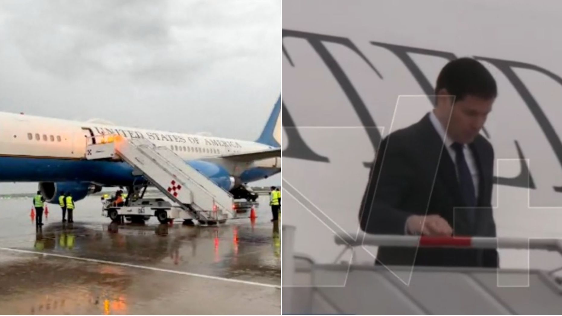 Marco Rubio Aterriza en México para Reunión con la Presidenta Claudia Sheinbaum