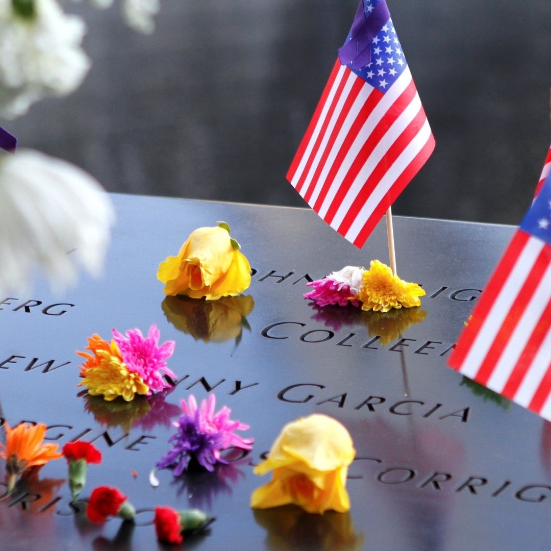 Memorial por los atentados terroristas del 11S, en Nueva York