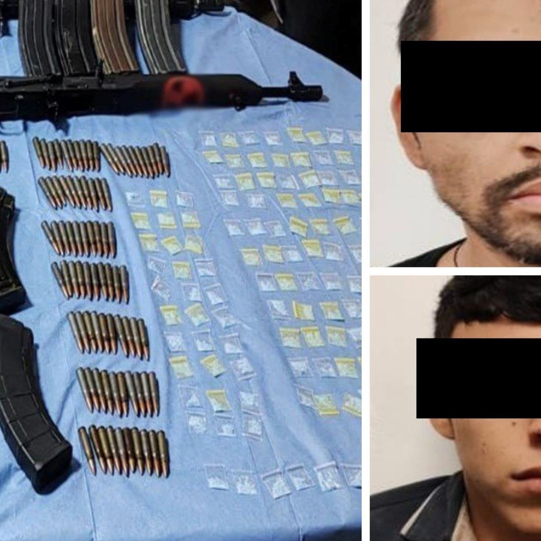 Capturan a Tres Hombres y Aseguran Armas y Droga Durante Cateo en Sonora