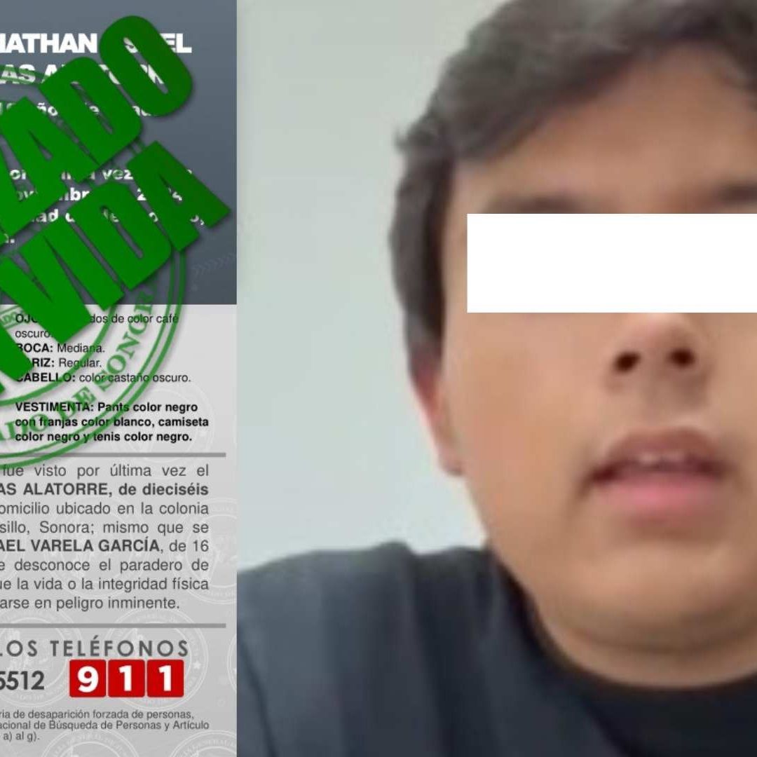Localizan al Joven Jonathan Asael a Salvo Tras Desaparecer en Hermosillo