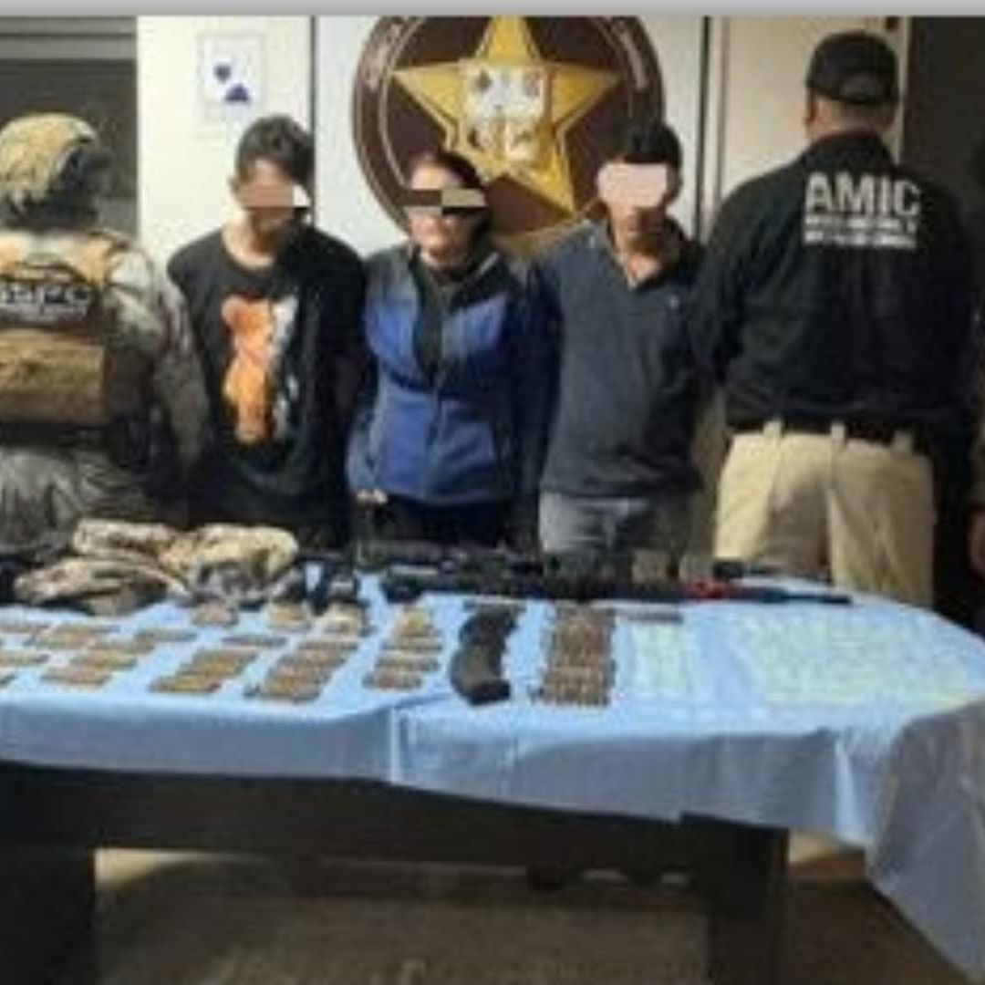 Cateo en Ciudad Obregón Deja 3 Personas Detenidas, Armamento y Drogas Aseguradas