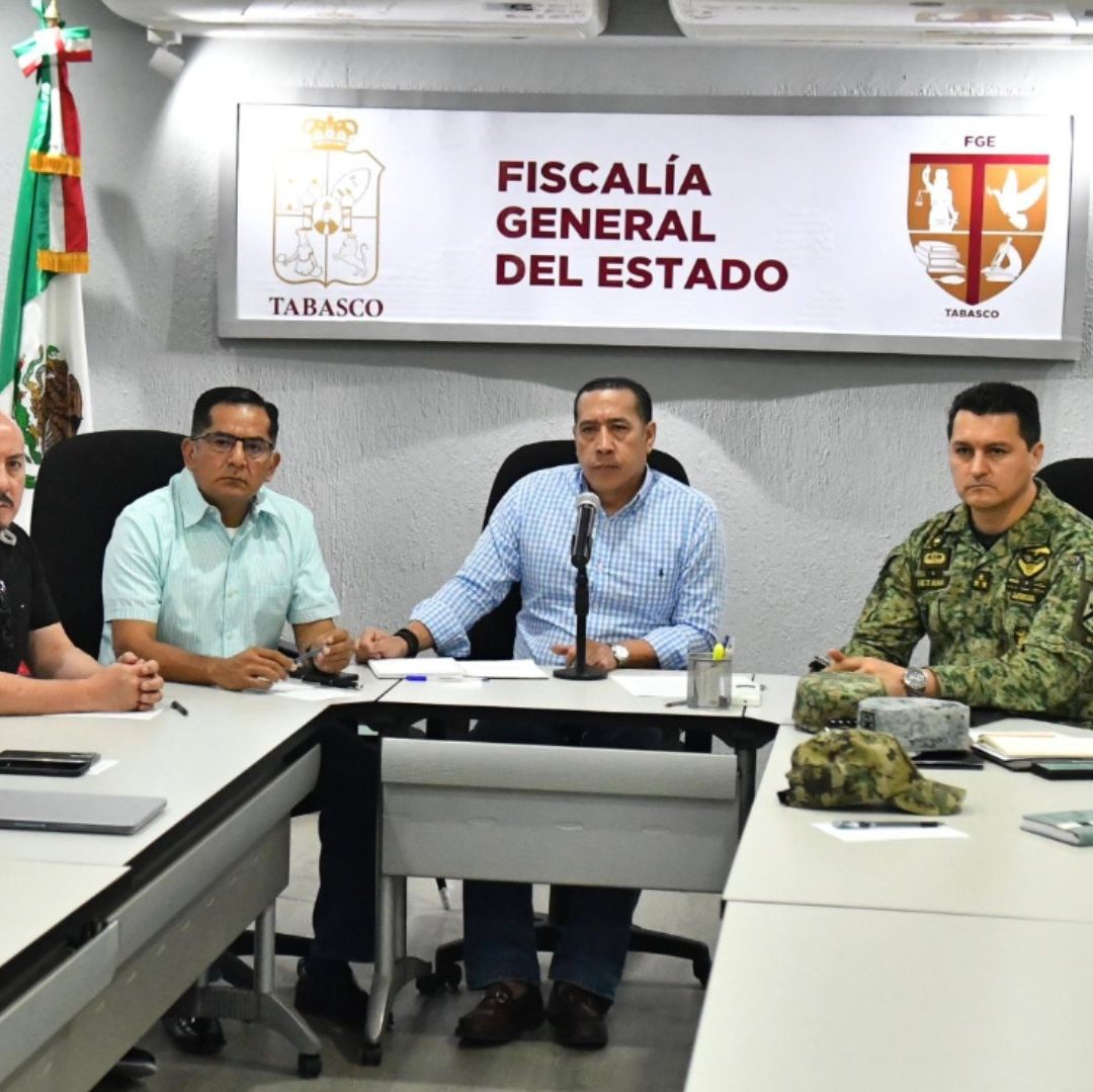 Masacre en bar de Tabasco, conferencia de prensa