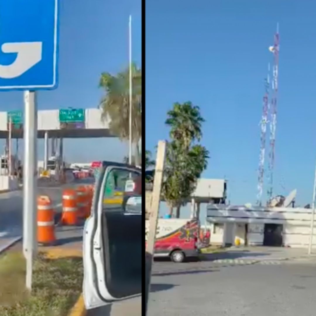 Automovilistas han mostrado su preocupación publicando imágenes a través de redes sociales.