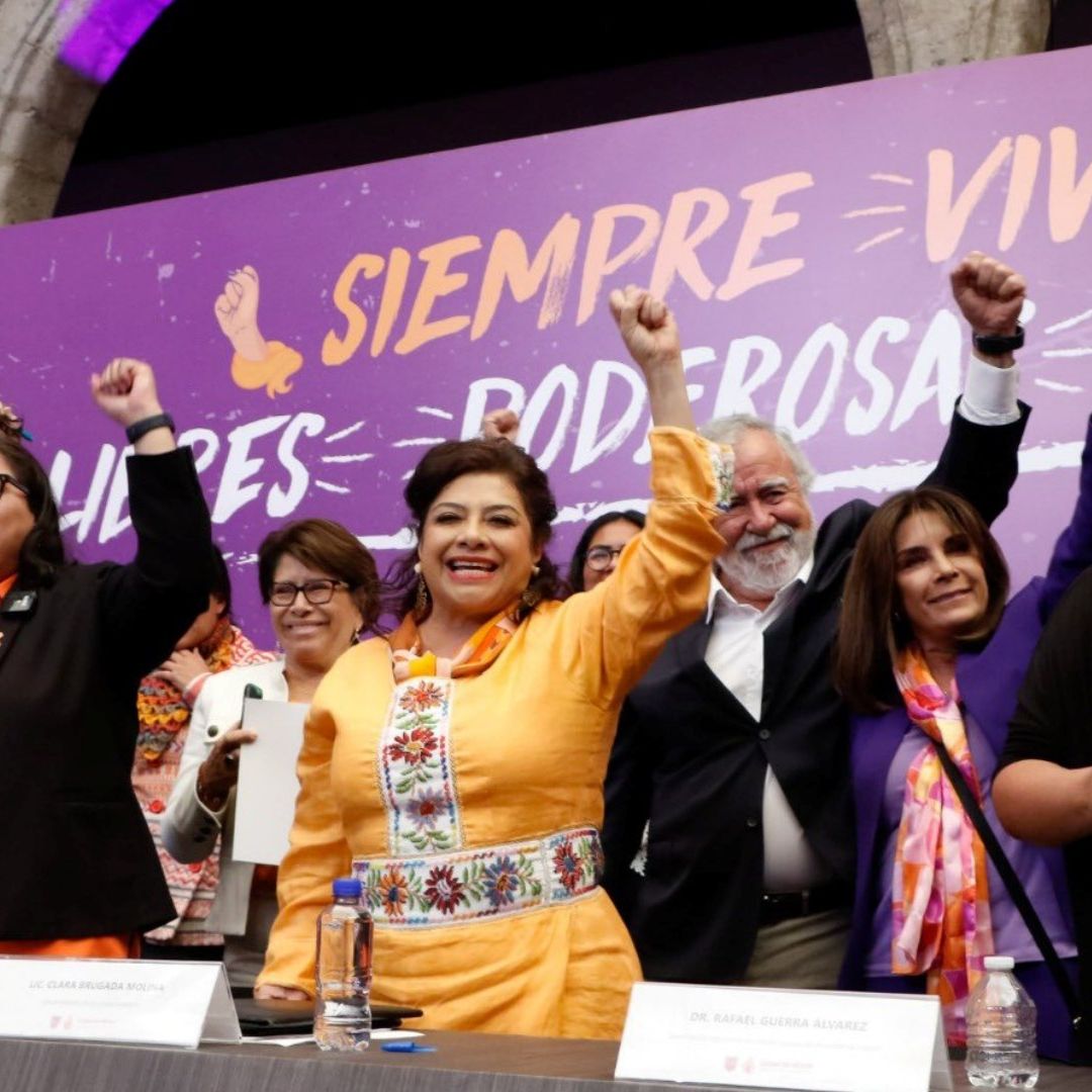Clara Brugada lanza estrategia contra violencia de género