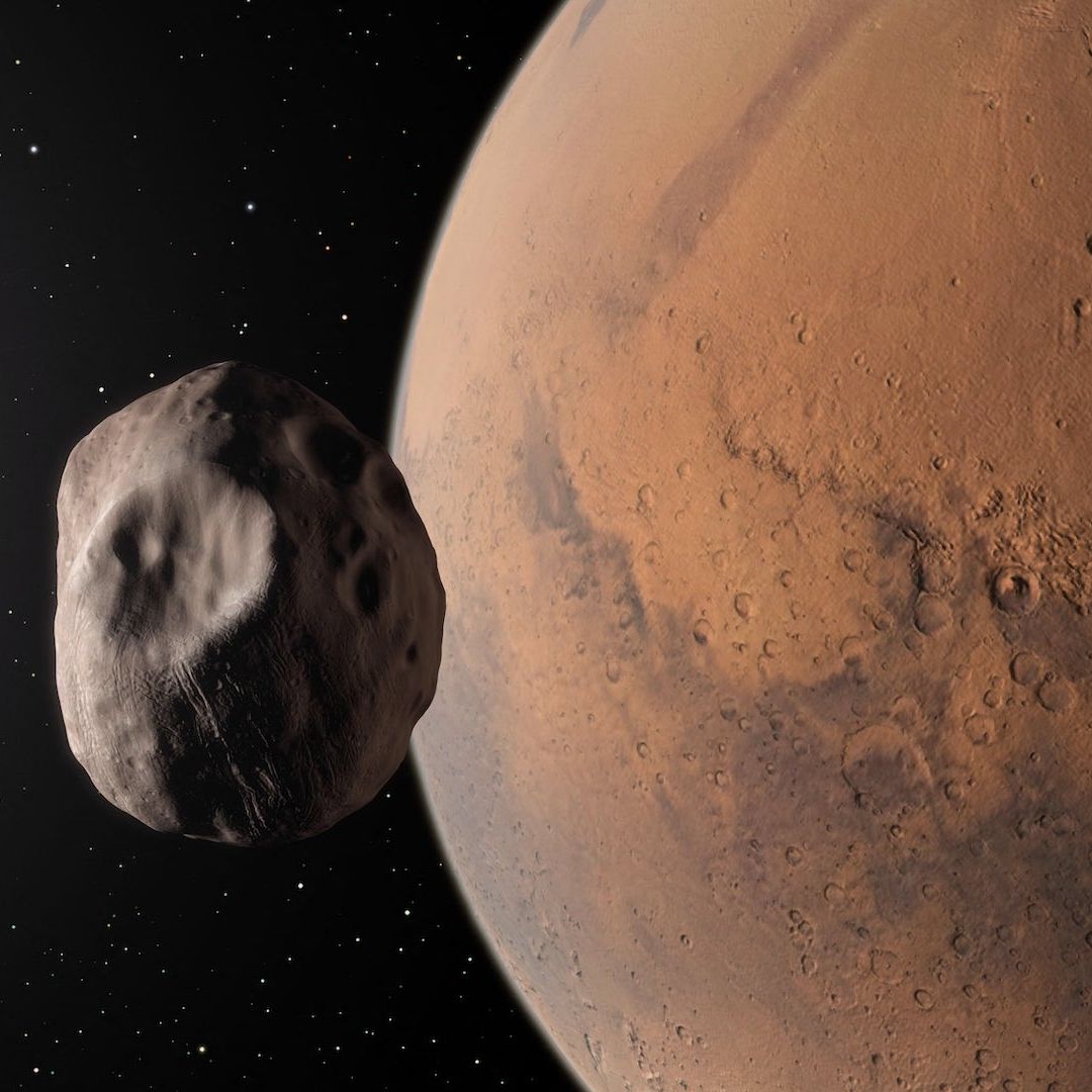 ¿Cómo nacieron las lunas de Marte? Nuevo estudio propone respuesta