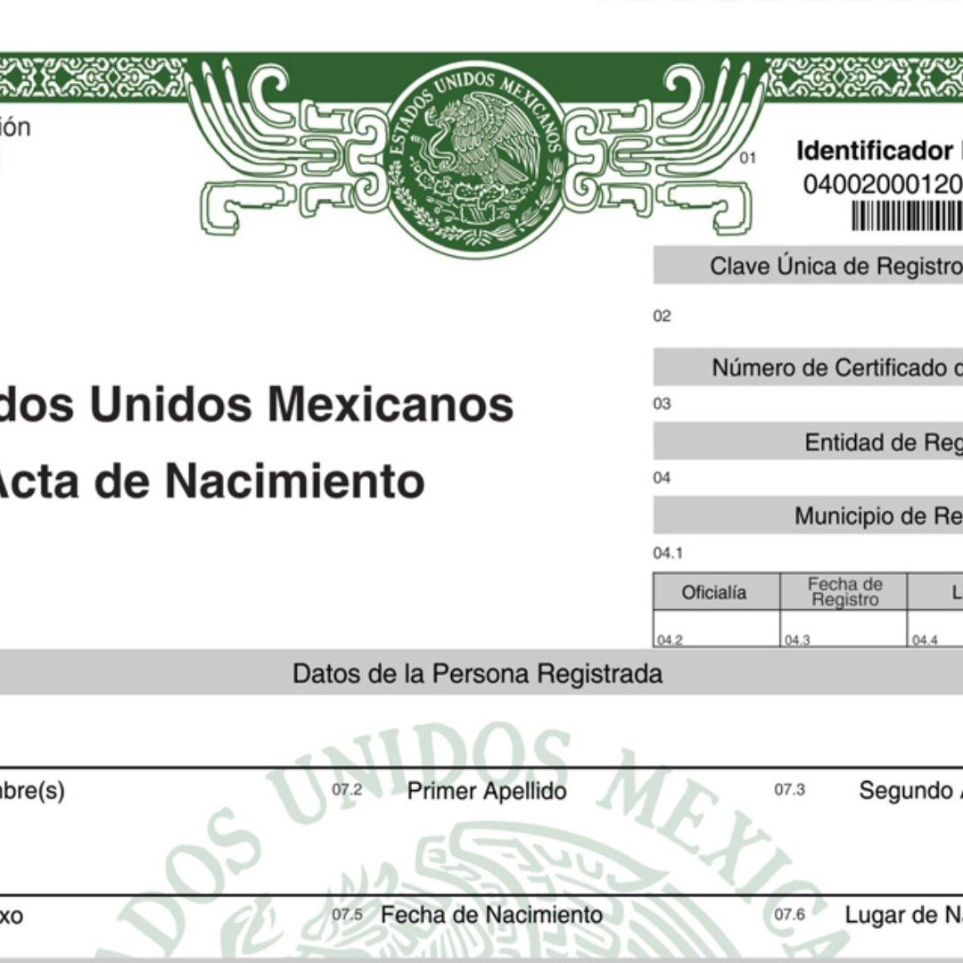 Nuevo Formato del Acta de Nacimiento ¿Cuál Será el Costo por Estado en 2025?