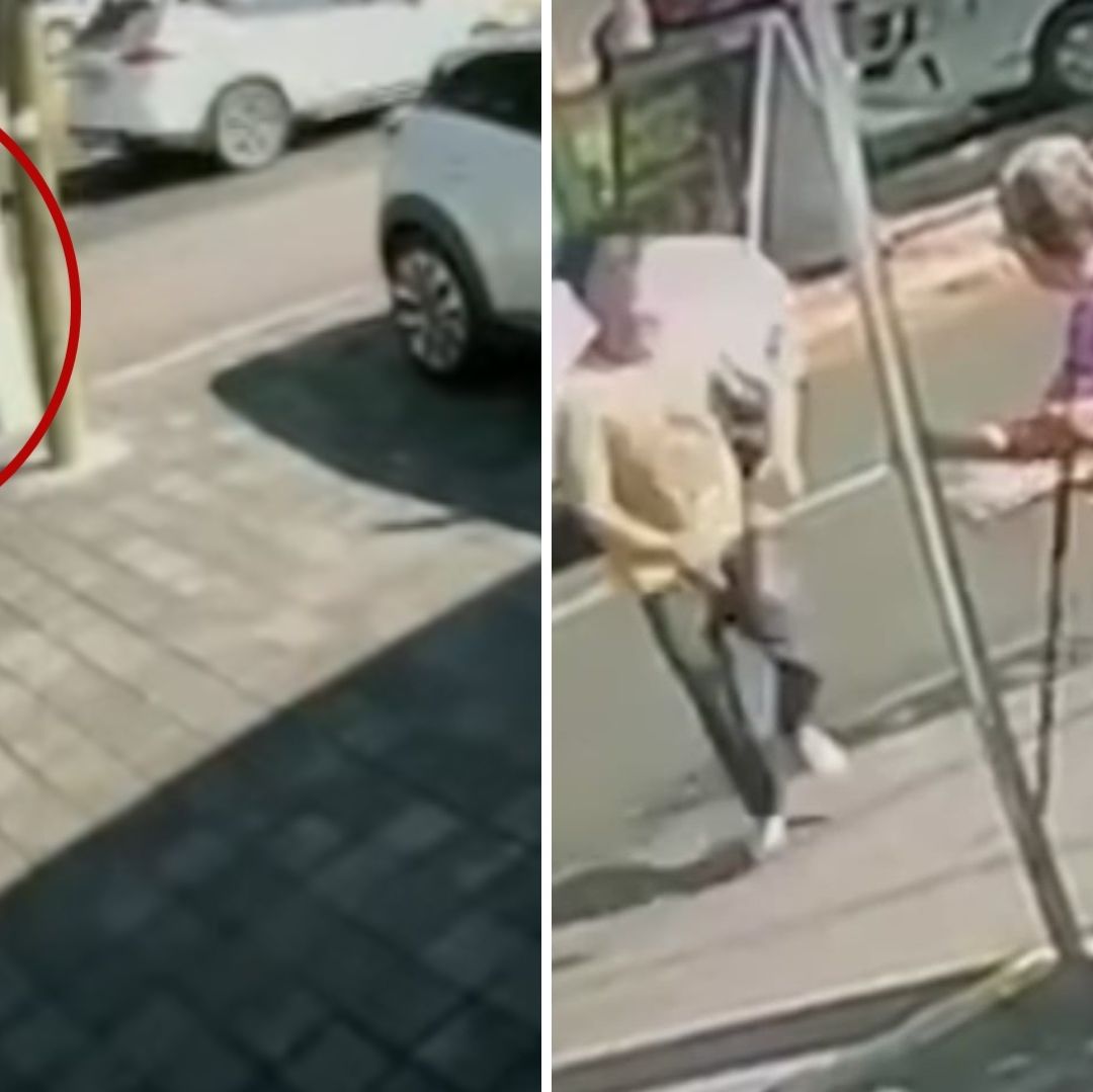 Sujeto Golpea a Pareja de Abuelitos y Provoca Choque Múltiple en Colima