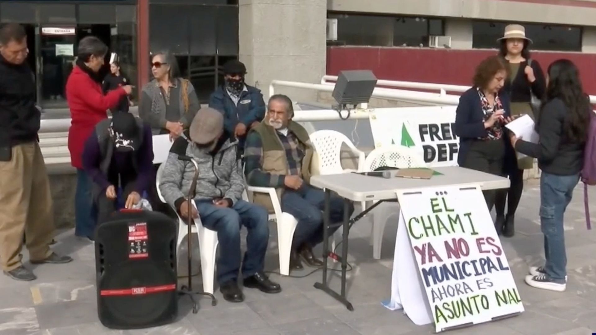Integrantes de la asociación civil Árboles en Resistencia
