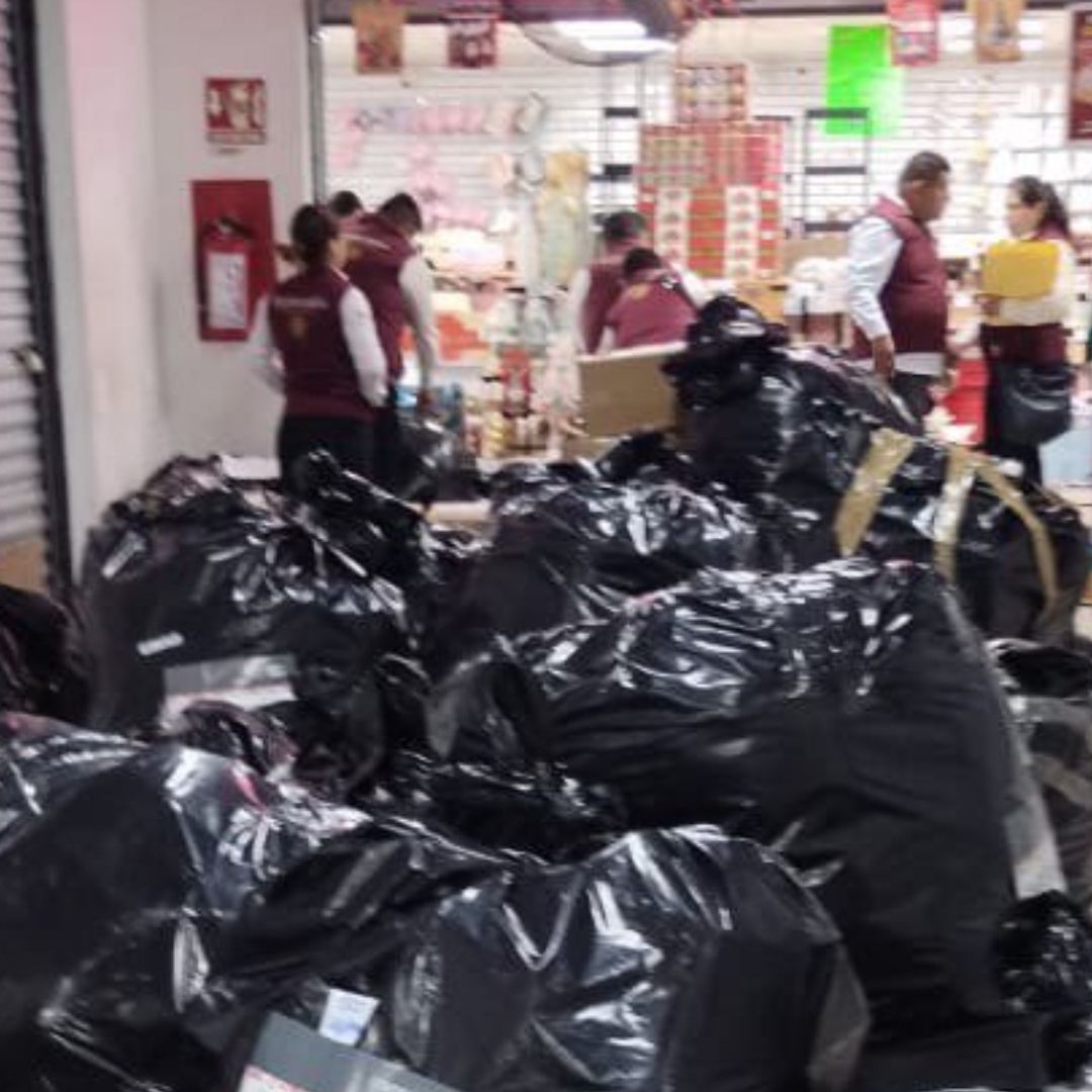Inicia 'Operación Limpieza' en el Centro de la CDMX: Decomisan Miles de Productos 'Pirata'