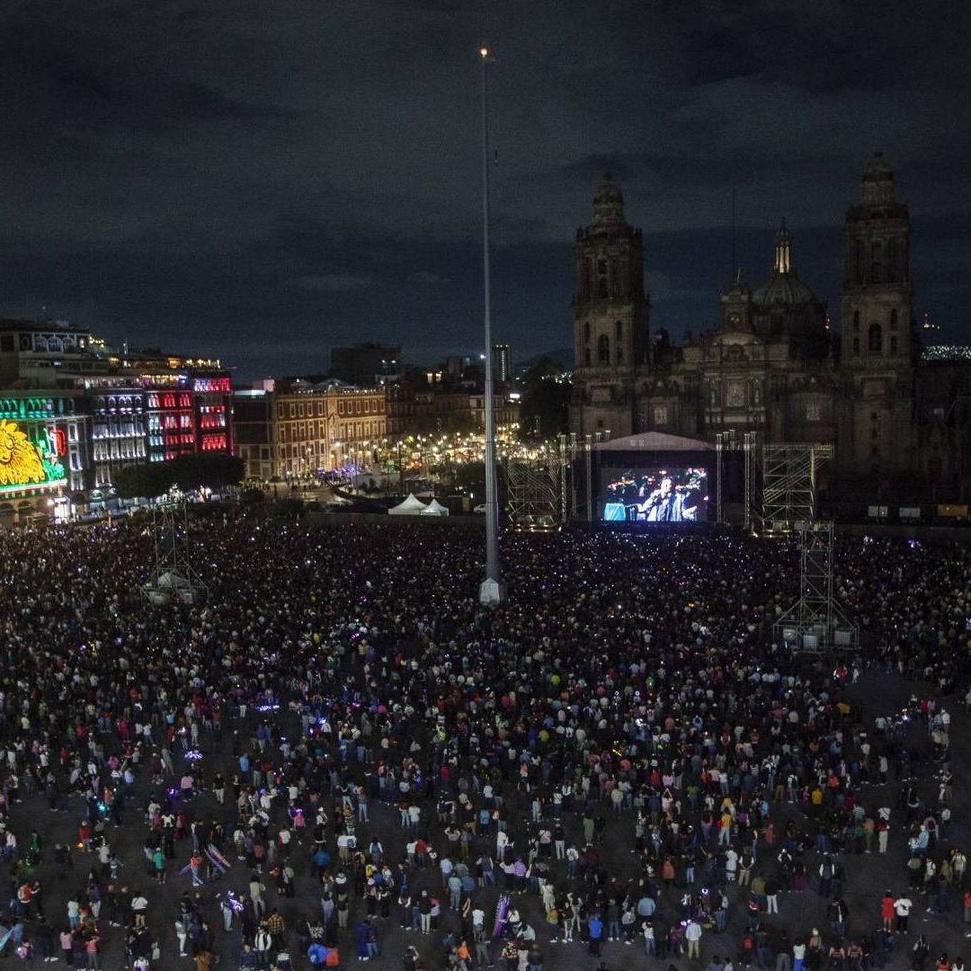 Este sábado 30 de noviembre 2024 se realizará un concierto en el Zócalo CDMX con una banda internacional