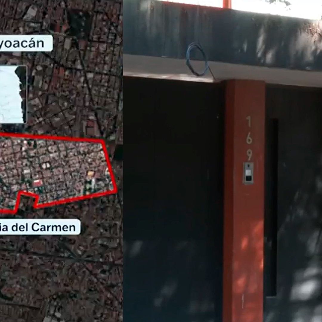 Oficina irregular en la colonia del Carmen, Coyoacán
