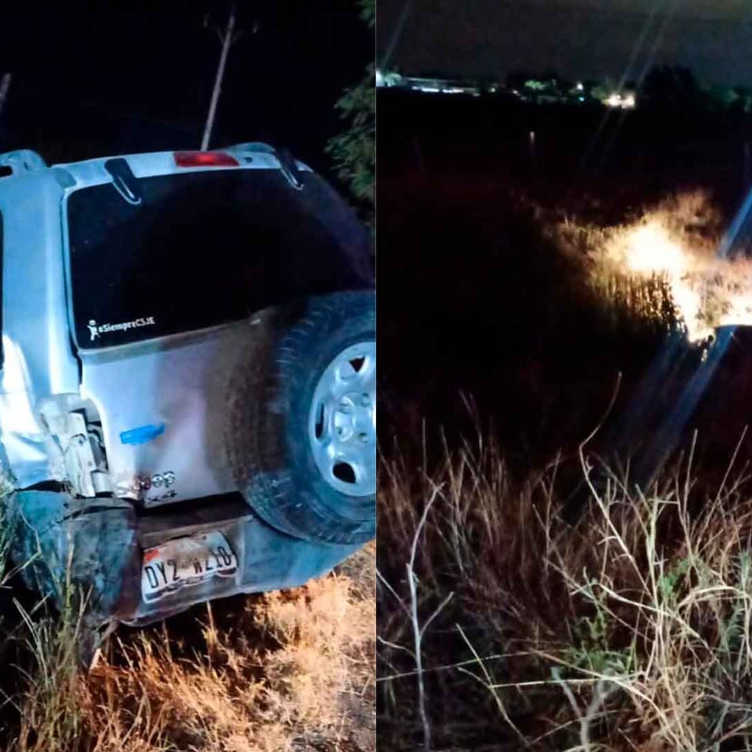 Fuerte Choque en la Carretera Matamoros-Reynosa Deja Personas Lesionadas
