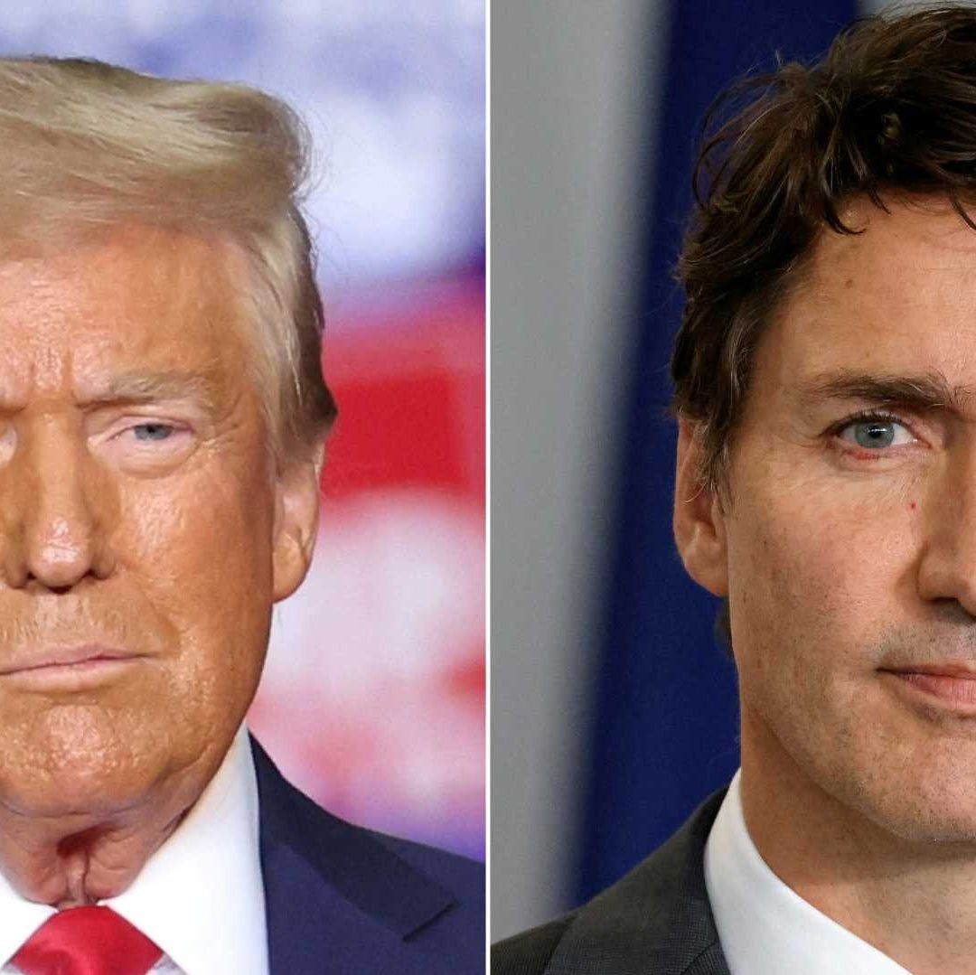 Donald Trump y Justin Trudeau