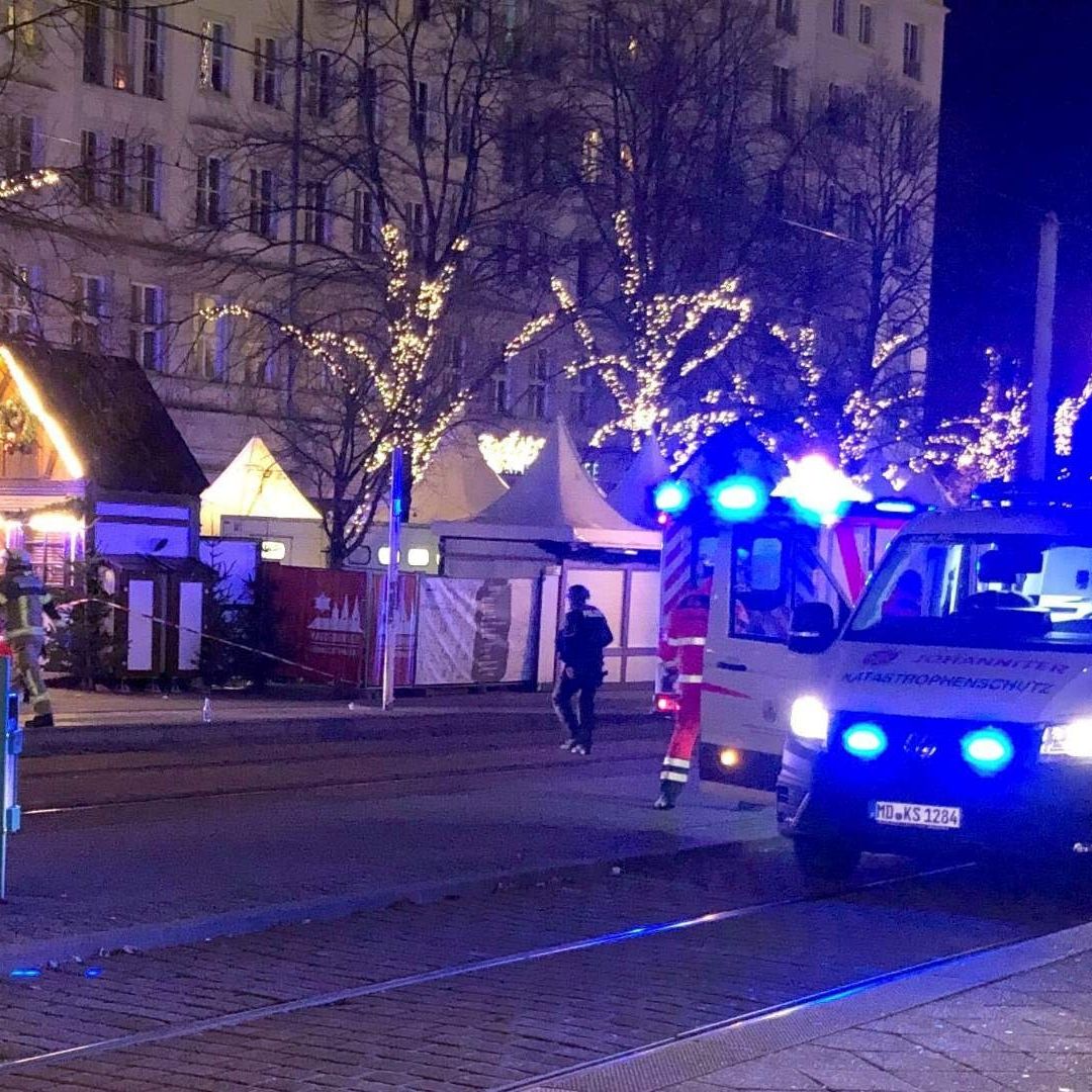 Reportan atropello masivo en Magdeburgo, Alemania
