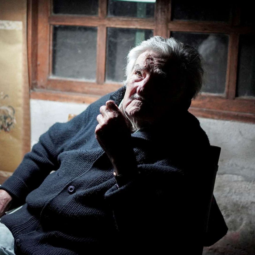 José "Pepe" Mujica durante entrevista en las afueras de Montevideo el 22 de mayo de 2024