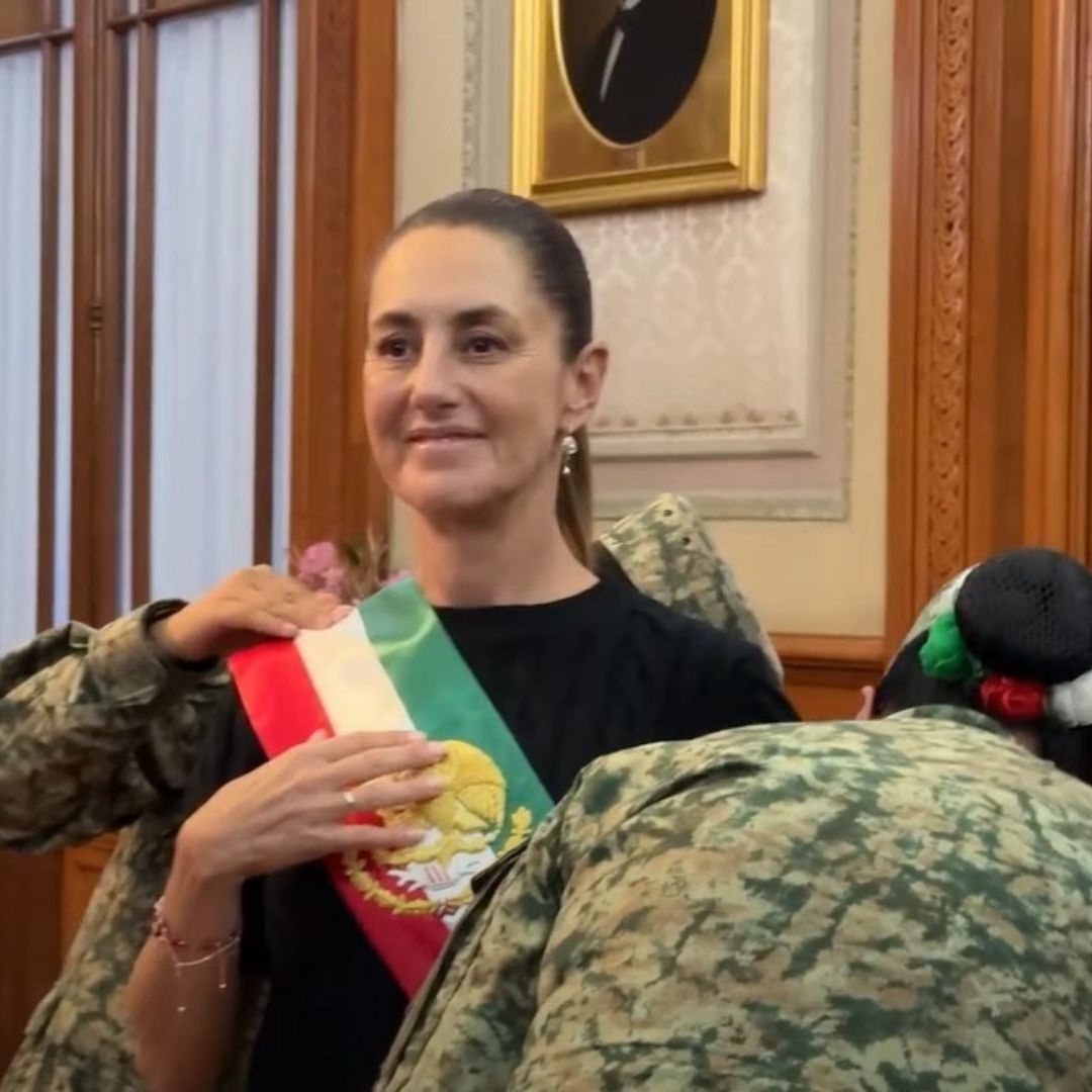 La presidenta Claudia Sheinbaum Pardo.