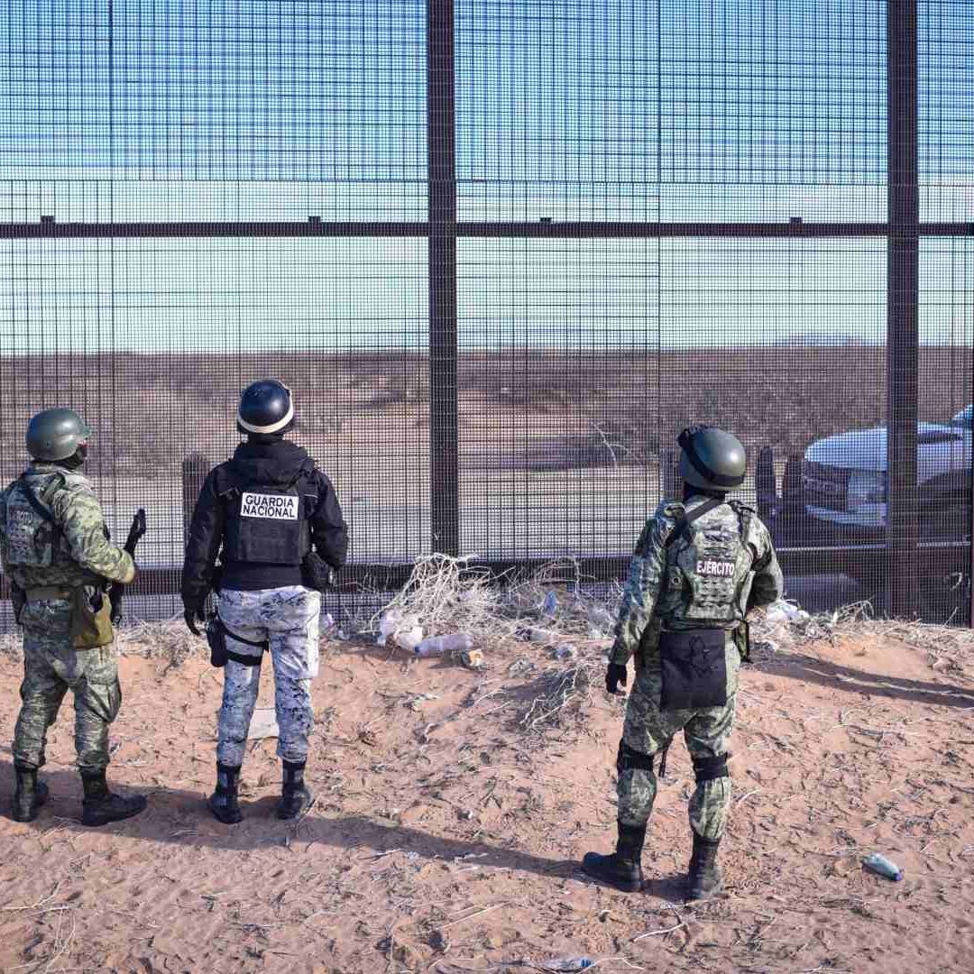 Operativos del Ejército Mexicano en colaboración con la Patrulla Fronteriza en Ciudad Juárez