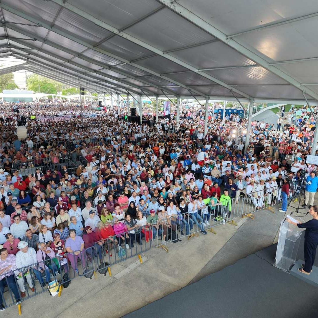 Claudia Sheinbaum en Jalisco. Foto: Cuartoscuro