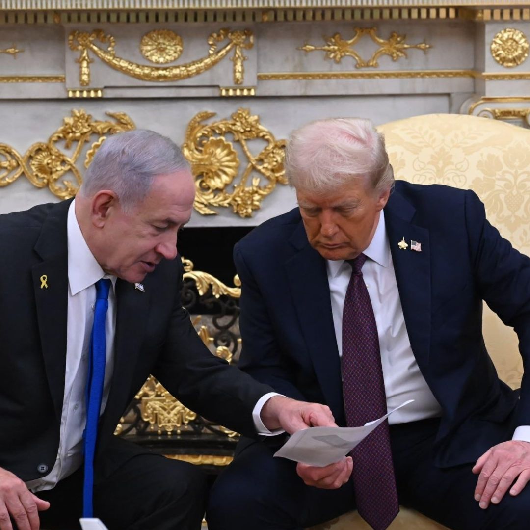 Netanyahu Dice que No Acordó con Trump un Estado Palestino.
