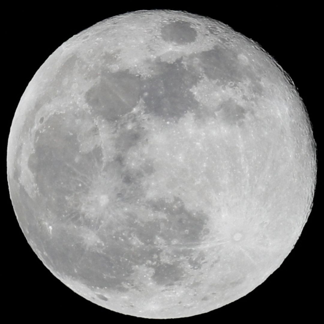 Luna llena de octubre, vista desde México