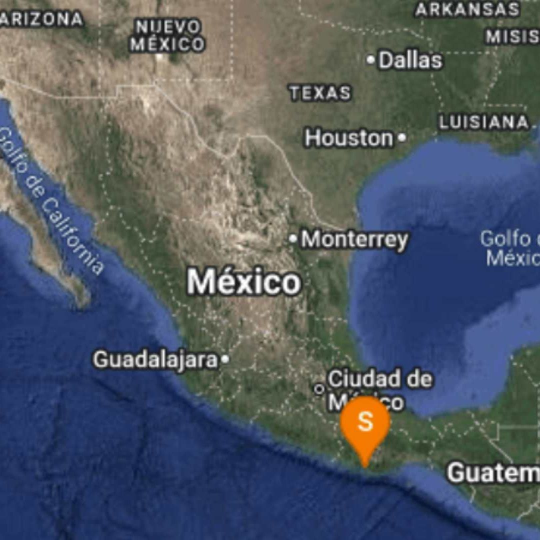 Temblor en Puerto Escondido, Oaxaca. Foto: SSN