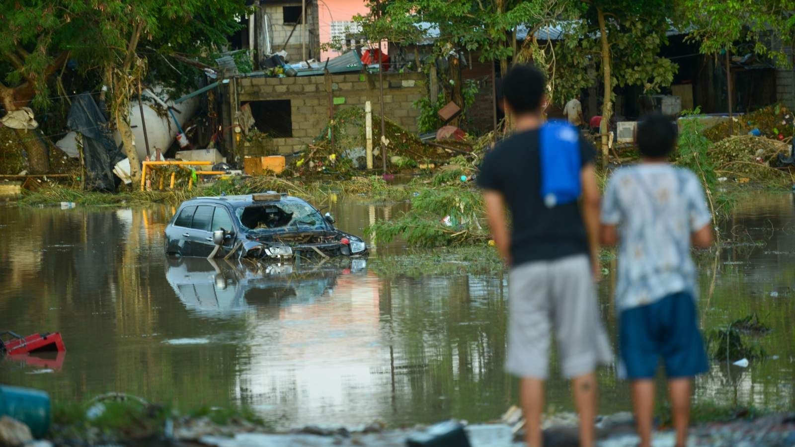 Inundaciones en Poza Rica, Veracruz. Foto: Cuartoscuro