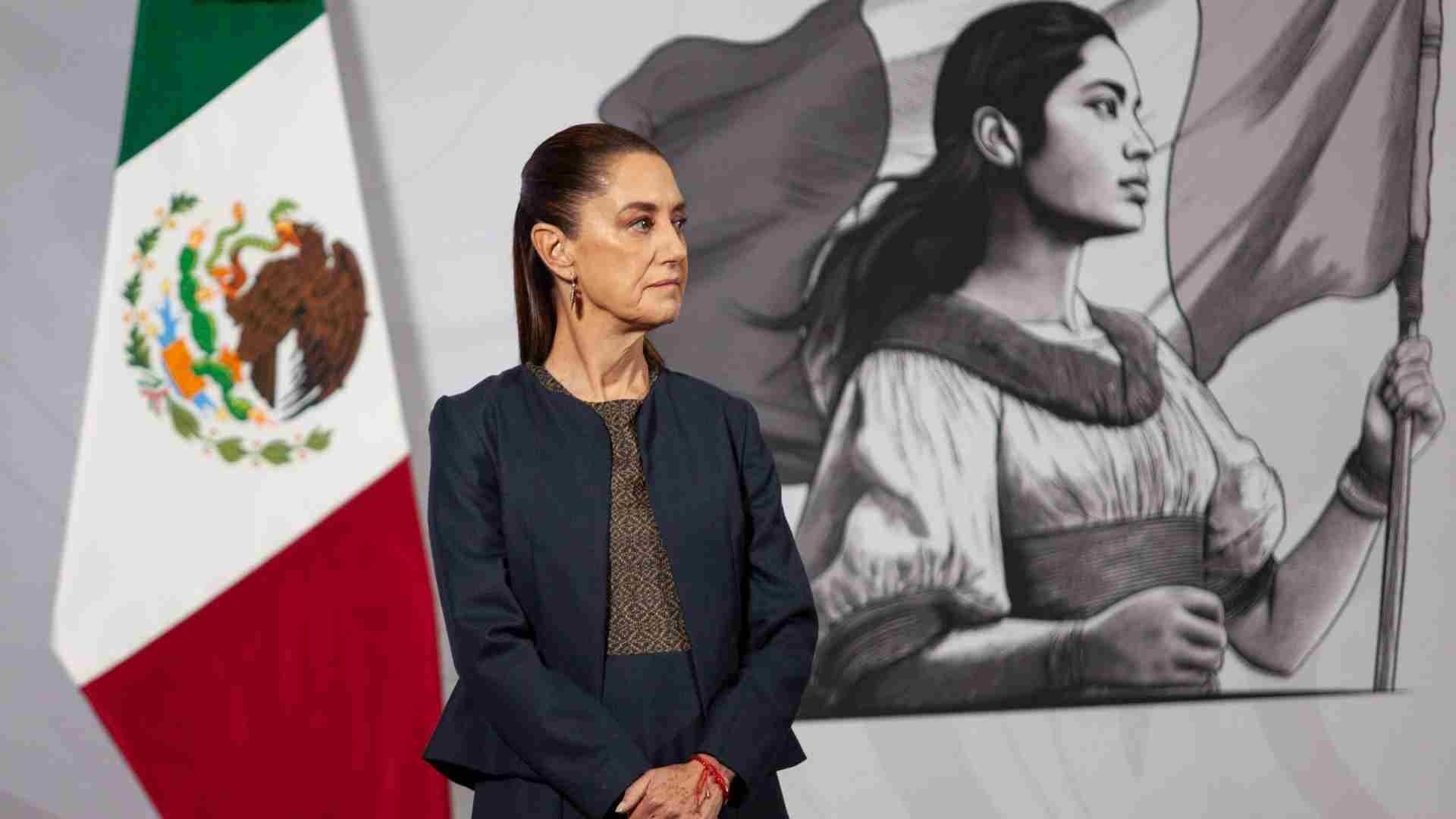 La presidenta Claudia Sheinbaum