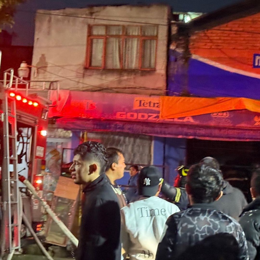Incendio colonia Morelos