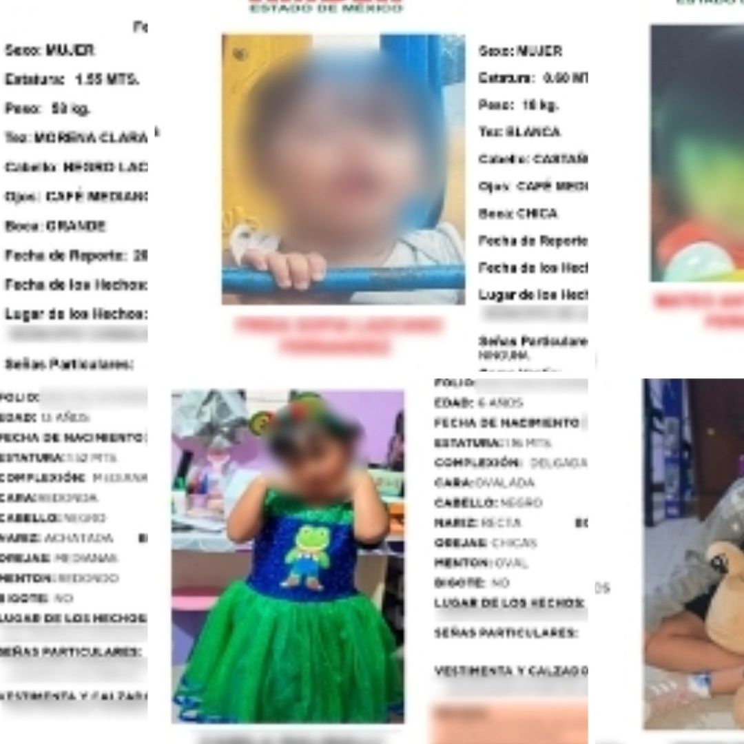 Hallan con Vida a 8 Menores Desaparecidos en las Últimas 48 Horas en Edomex, ¿Qué Pasó?