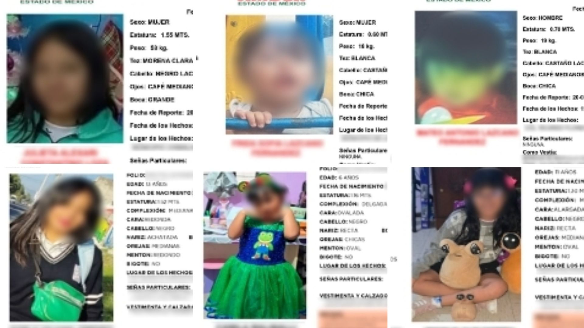 Hallan con Vida a 8 Menores Desaparecidos en las Últimas 48 Horas en Edomex, ¿Qué Pasó?
