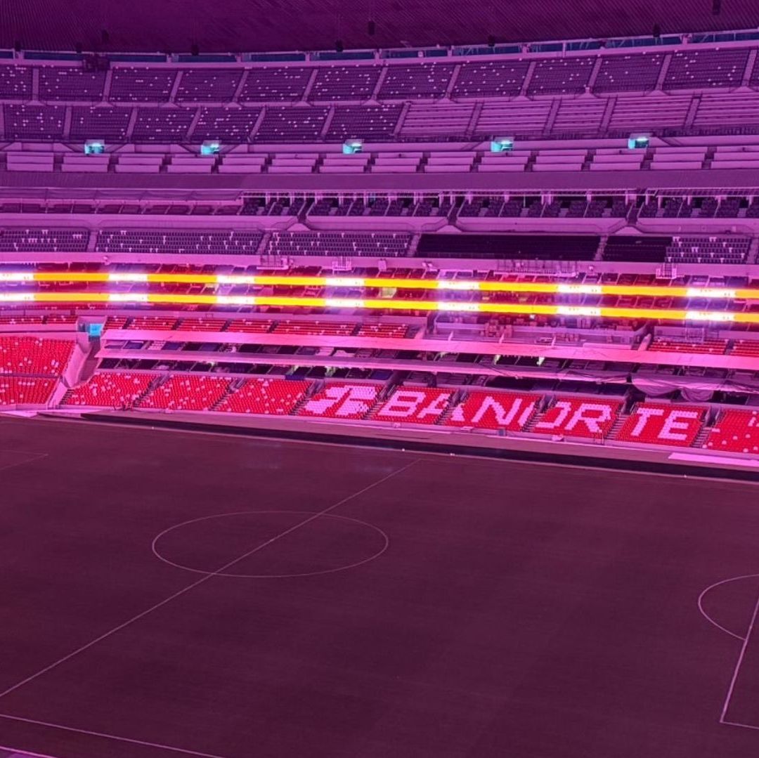 Estadio Azteca Supera Pruebas de Audio y Video; Así Luce Previo al México vs Portugal.