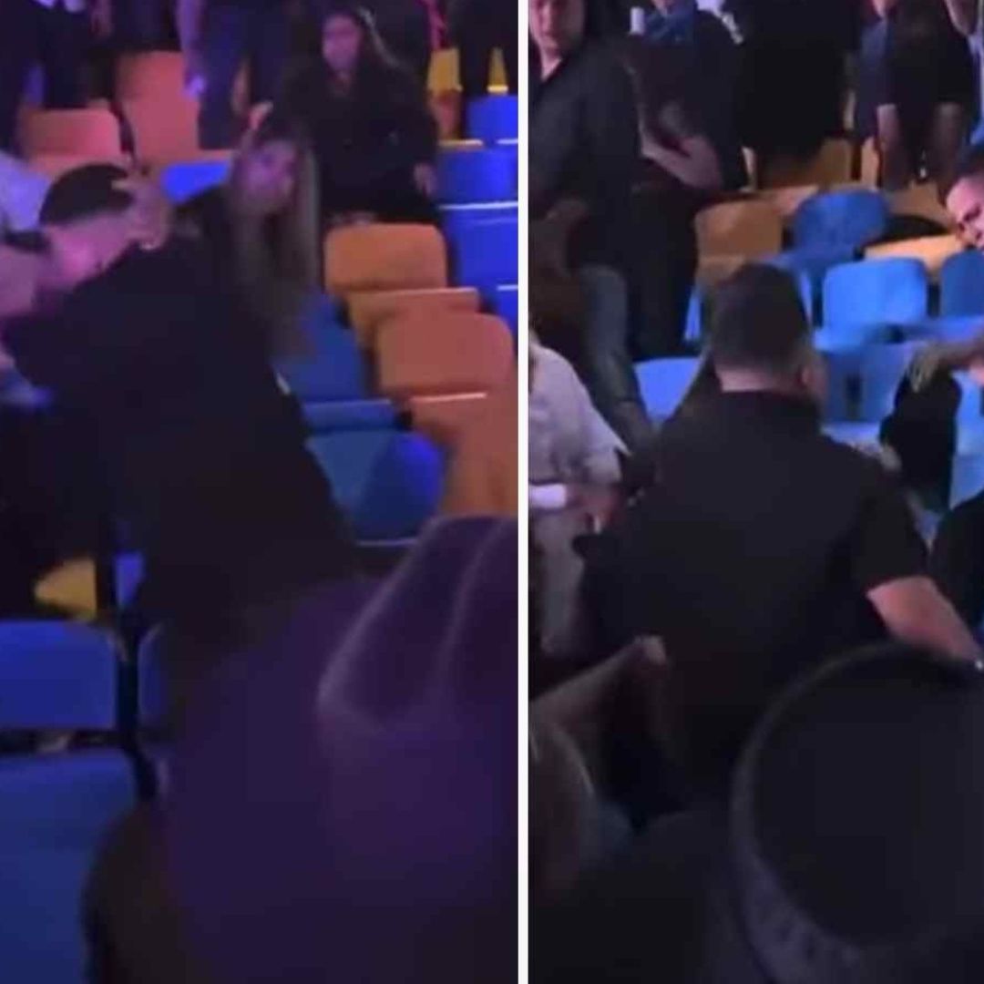 Fue un hombre quien empezó la pelea, que luego escaló.