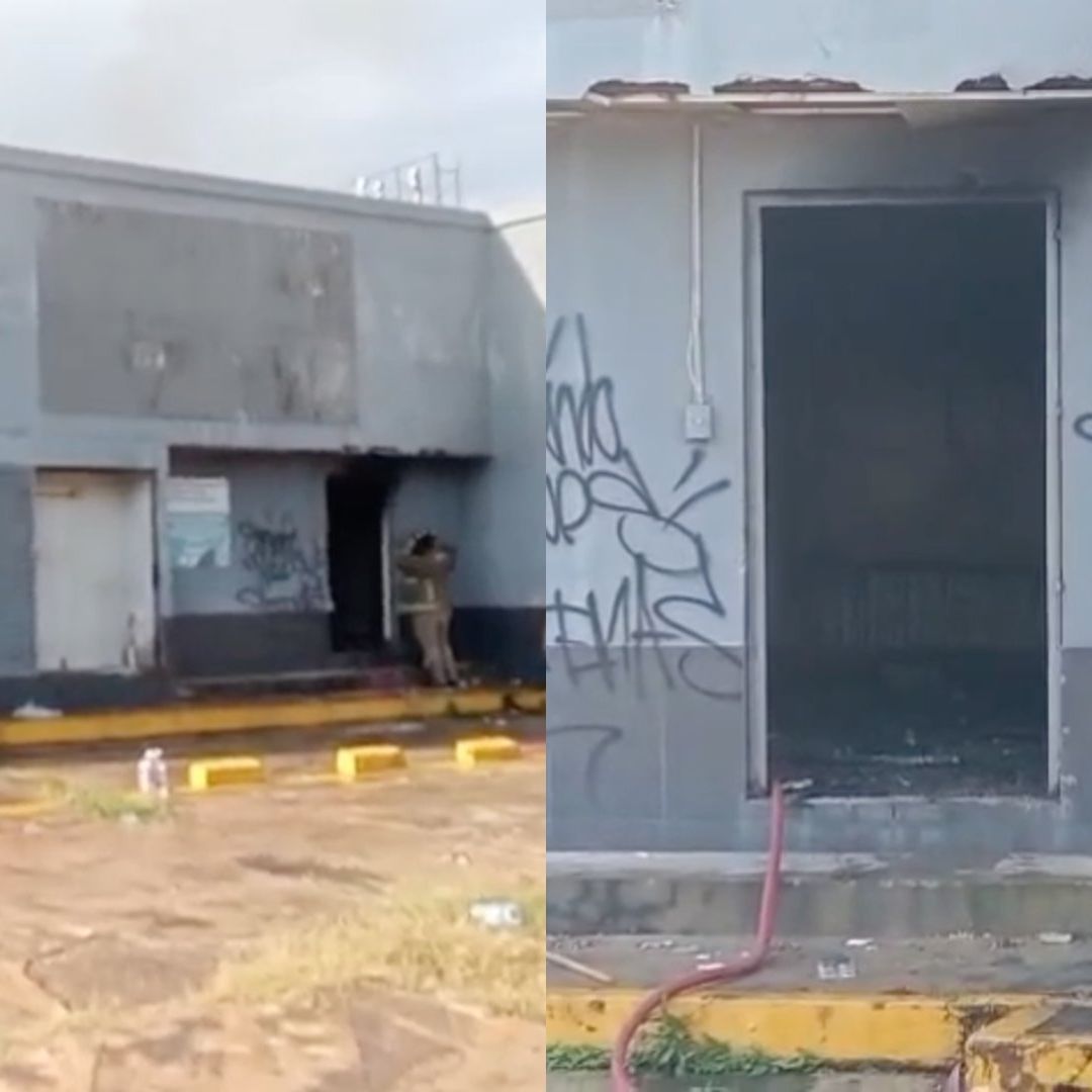 Personas en Situación de Calle Incendian Local Abandonado en Coatzacoalcos Veracruz